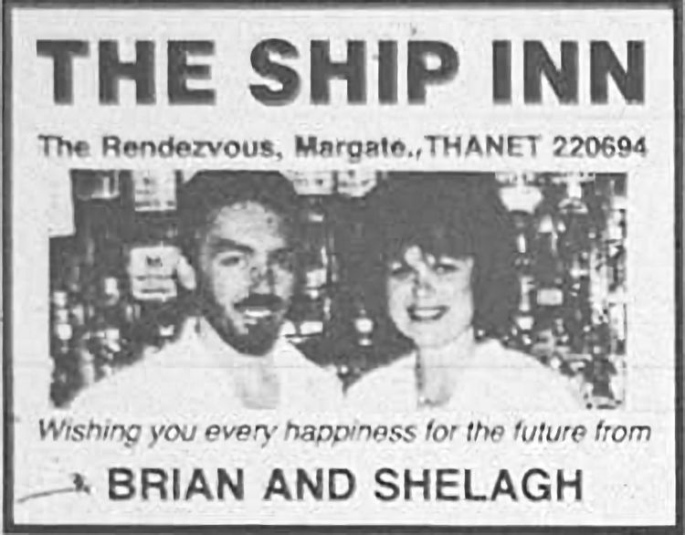 Ship Inn advert 1971