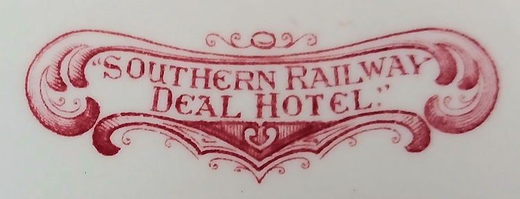 South Eastern Hotel crockery logo