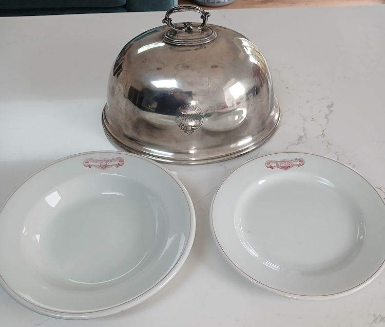 South Eastern Hotel crockery