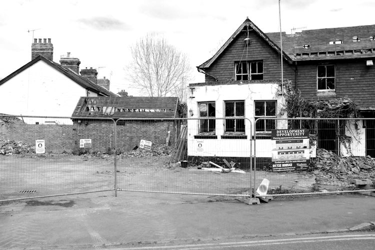 Stag's Head demolition