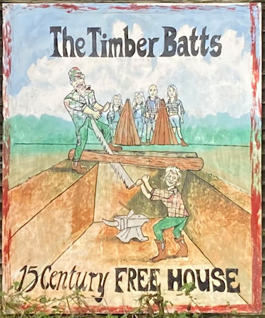 Timber Batts sign
