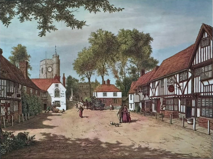 White Horse painting