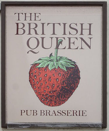 British Queen sign 2026