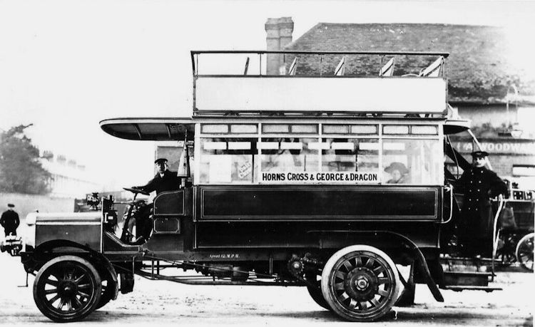 Bull and omnibus 1908