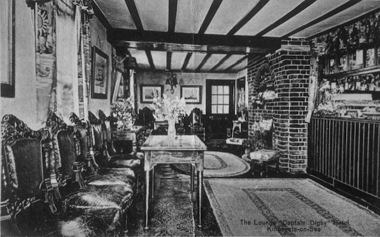 Captain Digby lounge bar 1933