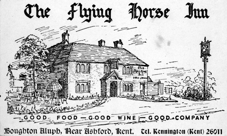 Flying Horse card