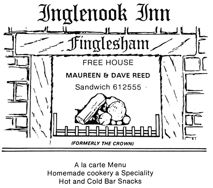 Inglenook Inn advert 1984