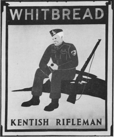 Kentish Rifleman sign 1955