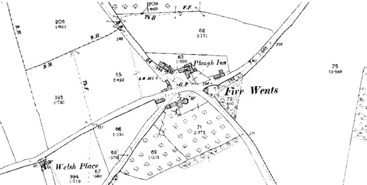 Five Wents map 1897