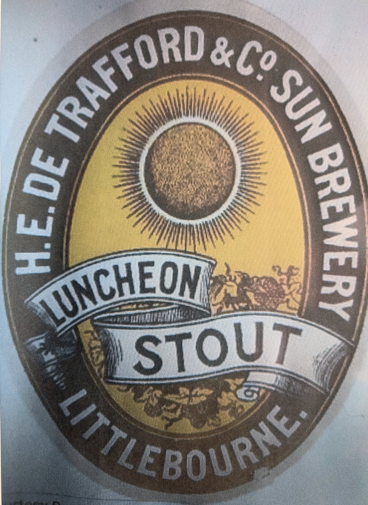 Sun Brewery label 1894