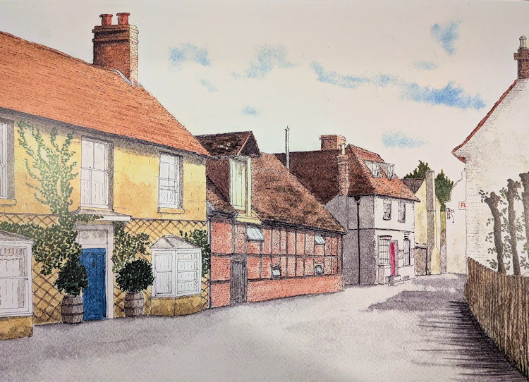 Sun Brewery painting