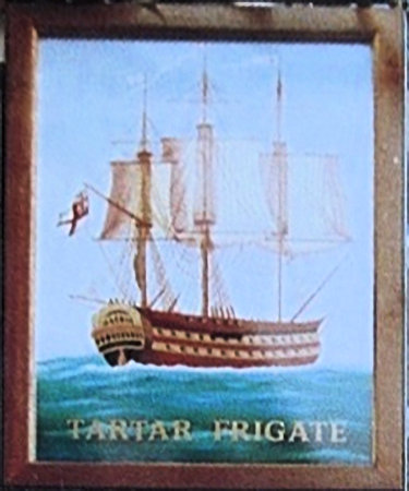 Tartar Frigate sign 1980