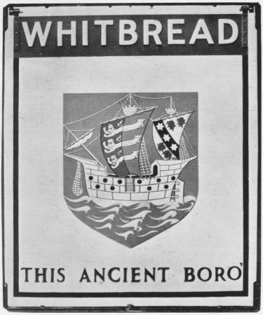 This Ancient Boro sign 1955