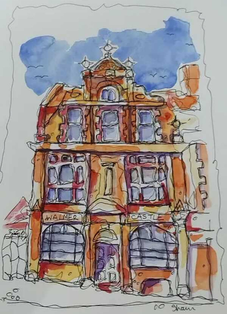Walmer castle painting 2026