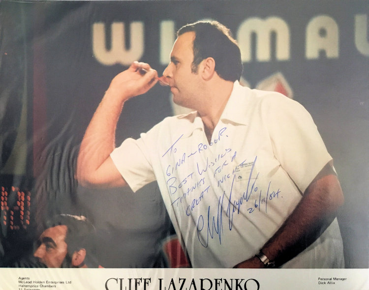 Cliff Lazarenko at the White Horse 1984