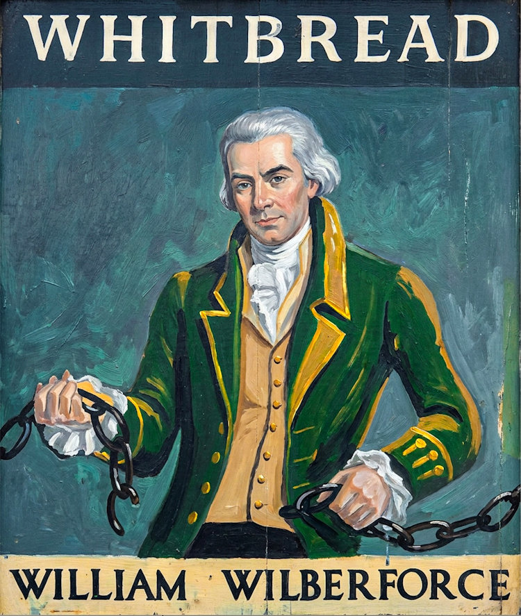 William Wilberforce sign AI reconstruction