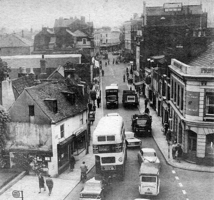 Biggin Street from the Priory Road junction