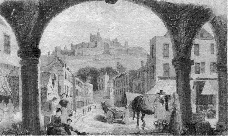 Castle Street from Guildhall