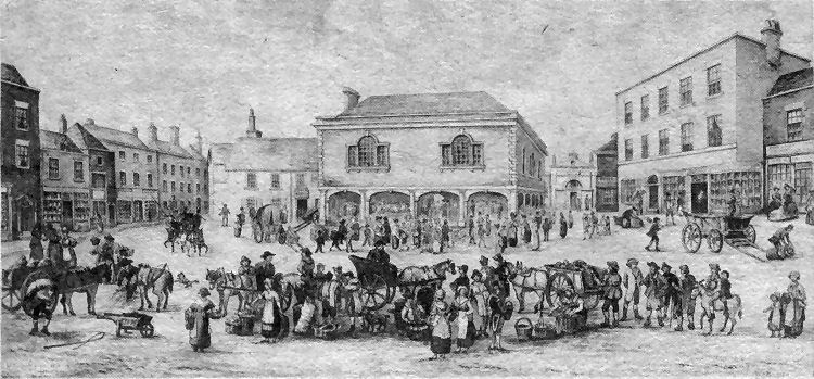 Market scene 1822
