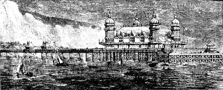 Promenade Pier Engraving