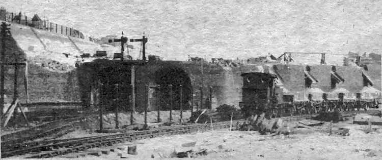 Railway Tunnels under Archliffe Fort