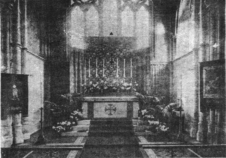 St Barnabus Church inside