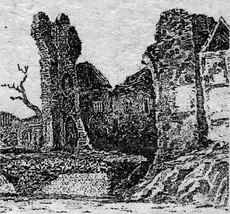 St Martin le Grand ruins