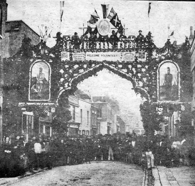 Archway in Biggin Street 1869