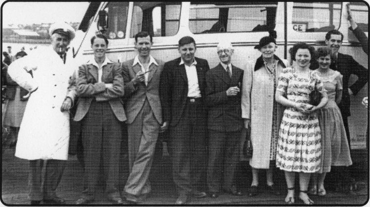 Denhams outing 1950