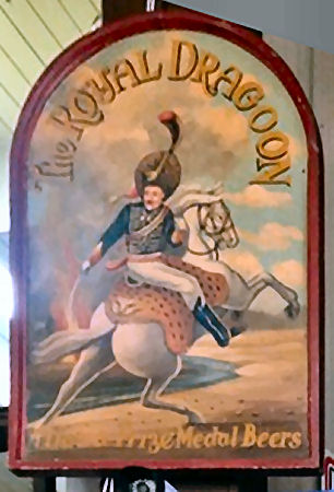 Royal Dragoon sign