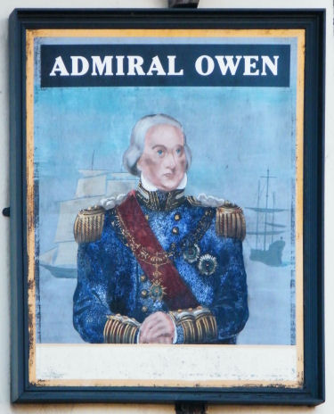 Admiral Owen sign 2012
