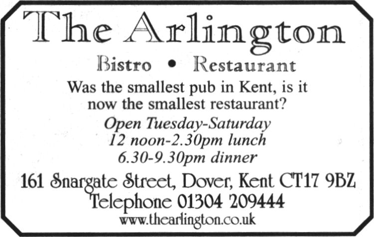 Arlington Advert 2003