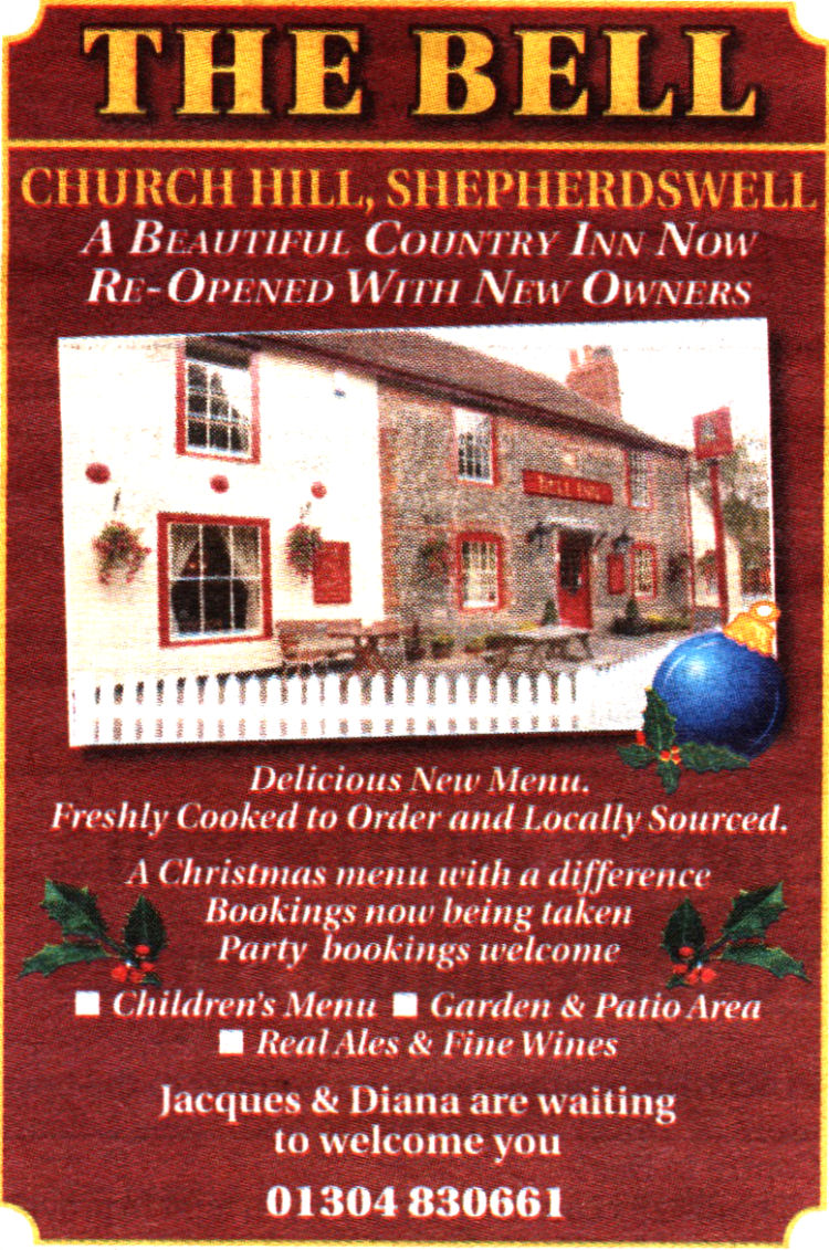 Bell Shepherdswell Advert