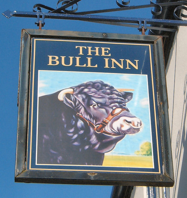Bull Sign in Eastry