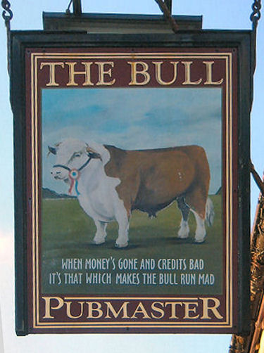Bull sign side 2
