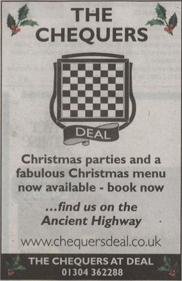 Chequers advert 2011