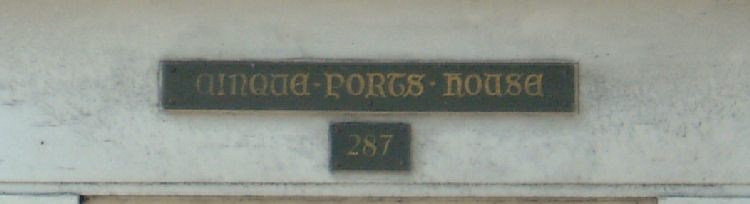 Cinque Port Volunteer sign in Walmer