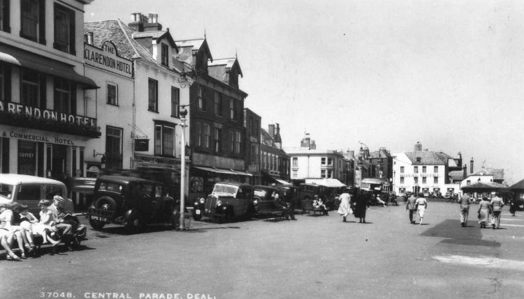 Clarendon Hotel, Deal, 1945