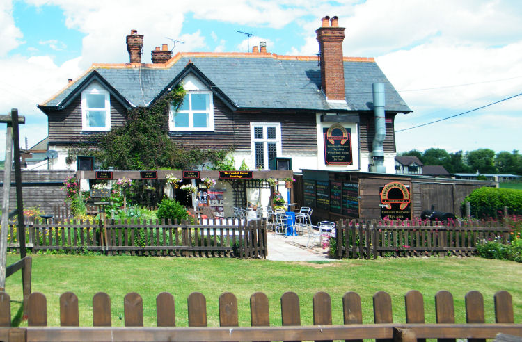 Coach and Horses garden 2010