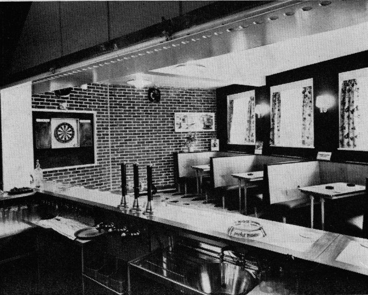 Dover Tavern Bar Area 1959