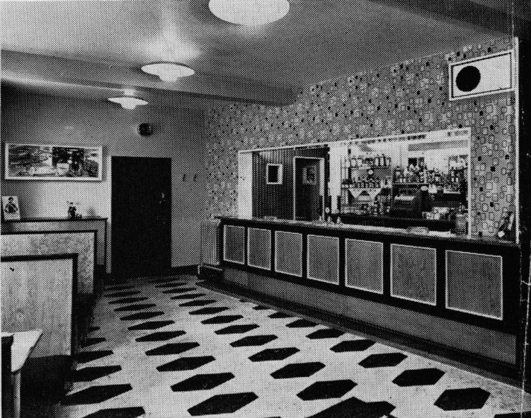 Dover Tavern Bar Area 1959