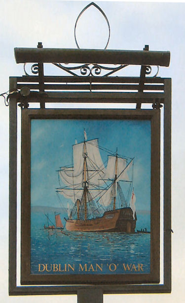 Dublin Man O War sign