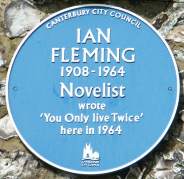 Ian Fleming sign