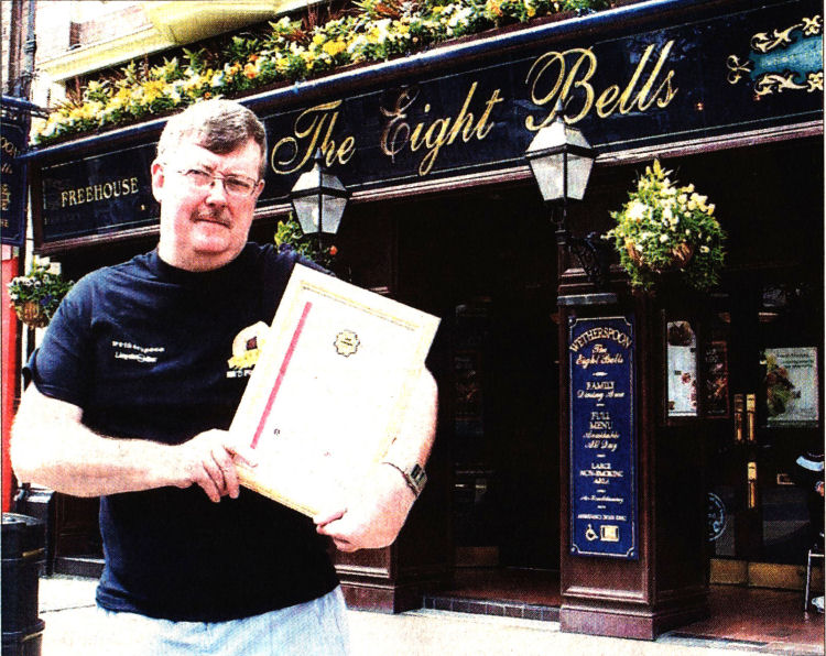 Steve Waymark of the Eight Bells