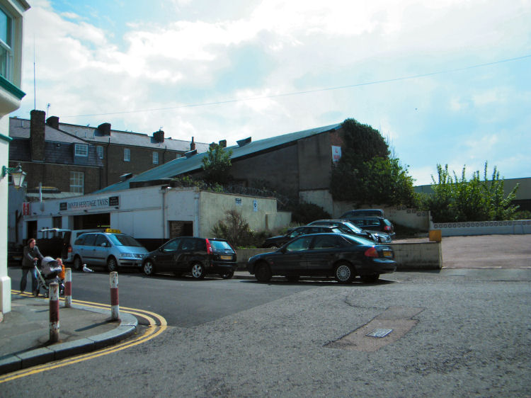 Vicinity of the original Eight Bells