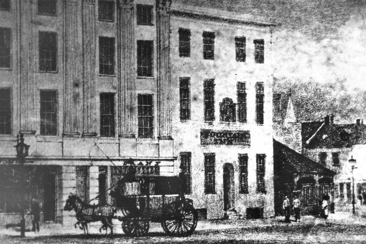 Fountain Hotel circa 1860