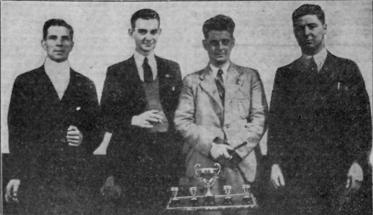 Fox Darts team 1937