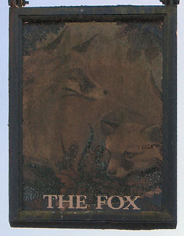 Fox sign August 2007