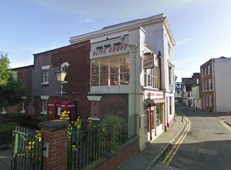 Fusion bar, now the Olive Grove restaurant