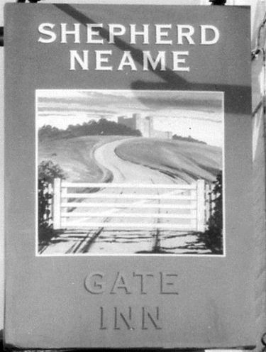 Gate sign 1990s